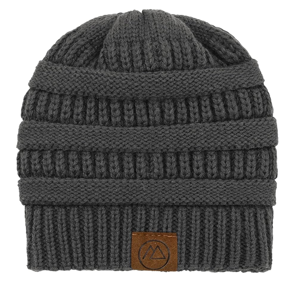 Zando 4 Pack Satin Lined Winter Hats for Women Men 2024 Warm